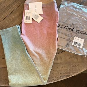 NWT Beyond Yoga Midi Ombré Legging (Size L)